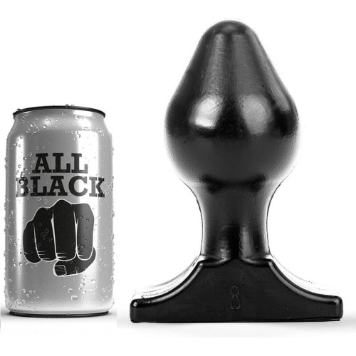 ALL BLACK - ANAALTAPP 16X8 CM
